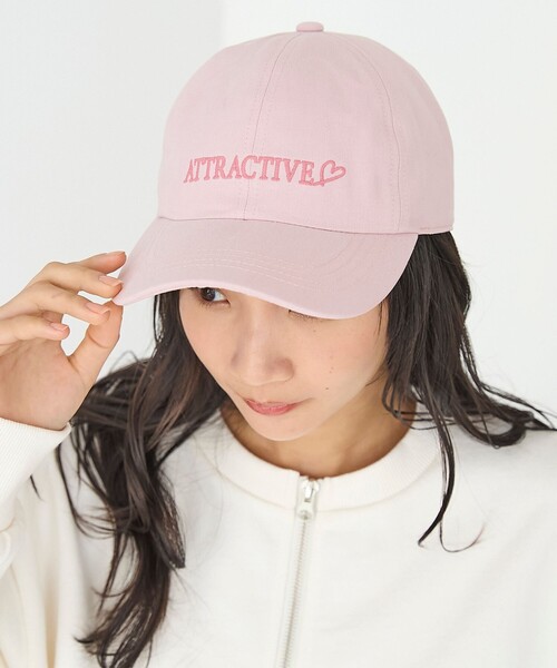 coen（コーエン）の「推しカラー刺繍キャップ（キャップ・レディース・ダークグレー/ライトピンク/ライトブルー/ライラック/ナチュラル/クリーム・FREE）」の6枚目の写真