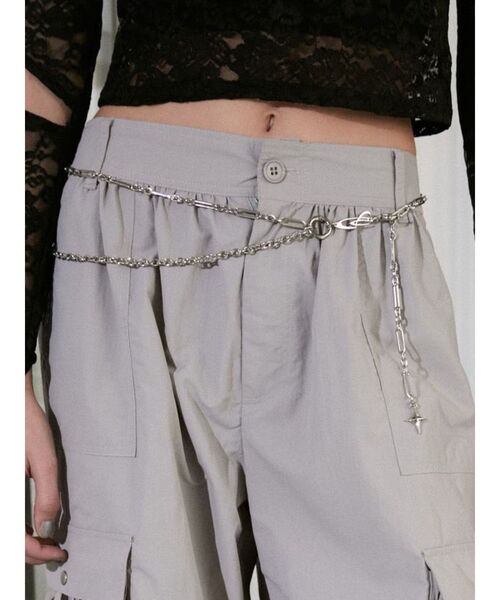 EMODA(エモダ)の「スペイシーEチェーンベルト(ベルト・レディース・シルバー・FREE)」の1枚目の写真