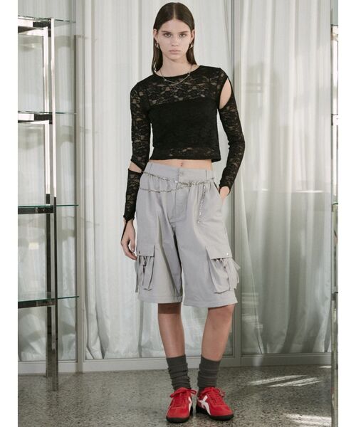 EMODA(エモダ)の「スペイシーEチェーンベルト(ベルト・レディース・シルバー・FREE)」の3枚目の写真