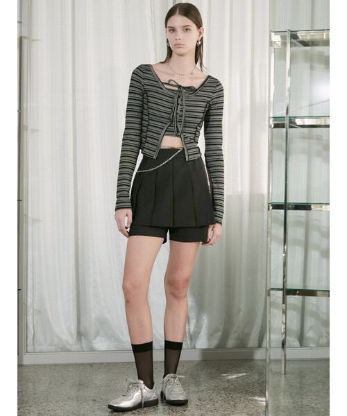 EMODA(エモダ)の「スペイシーEチェーンベルト(ベルト・レディース・シルバー・FREE)」の5枚目の写真