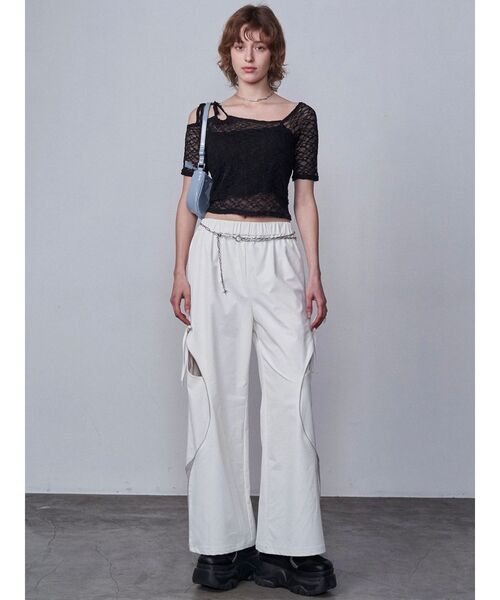 EMODA(エモダ)の「スペイシーEチェーンベルト(ベルト・レディース・シルバー・FREE)」の9枚目の写真