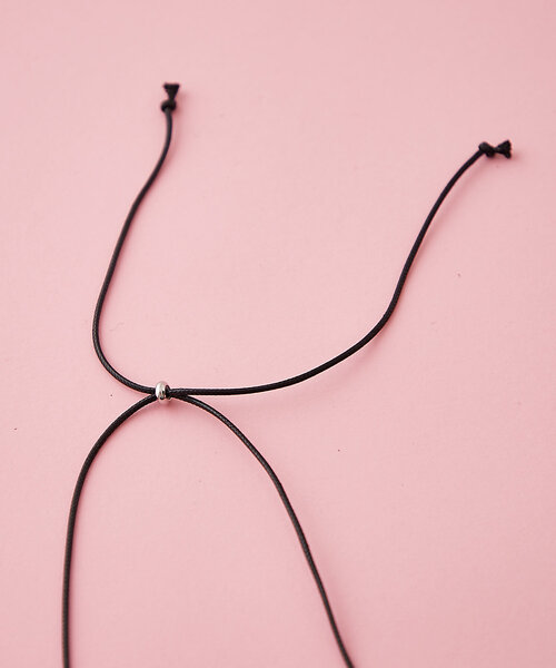 mystic（ミスティック）の「Lara ハートホールロープネックレス（ネックレス・レディース・シルバー・ONE SIZE）」の5枚目の写真