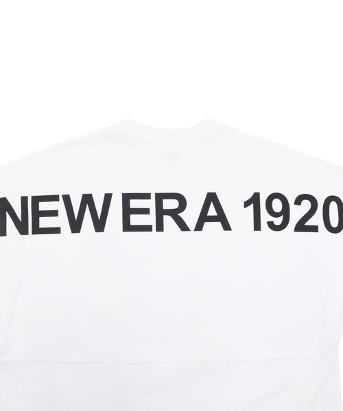 NEW ERA(ニューエラ)の「ニューエラ 半袖Tシャツ オーバーサイズ コットン(Tシャツ/カットソー・メンズ・ブラック/ホワイト/ベージュ・S/L/XL/M/XXL)」の17枚目の写真