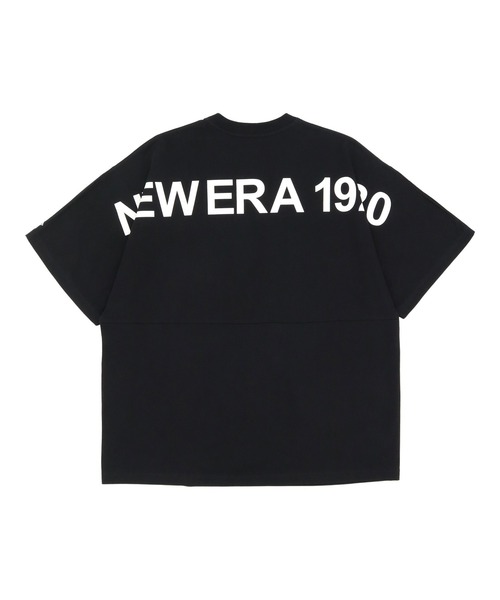 NEW ERA(ニューエラ)の「ニューエラ 半袖Tシャツ オーバーサイズ コットン(Tシャツ/カットソー・メンズ・ブラック/ホワイト/ベージュ・S/L/XL/M/XXL)」の18枚目の写真