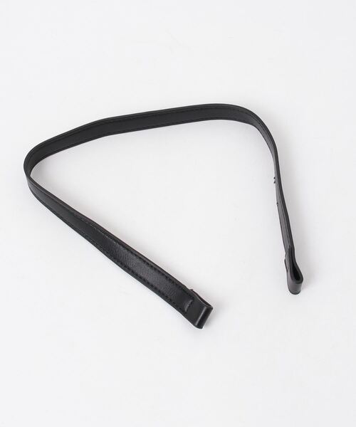 tinkerend(ティンカーエンド)の「Double Belt Shoulder Bag / ダブルベルトショルダーバッグ 2WAY(ショルダーバッグ・レディース・ブラック・FREE)」の4枚目の写真