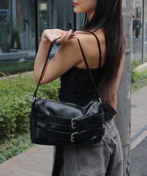 『激レア』　林冲　ダブルベルト　ショルダーバッグ　 「真剣で私に恋しなさい!A」 Double Belt Shoulder Bag / ダブルベルトショルダーバッグ 2WAY