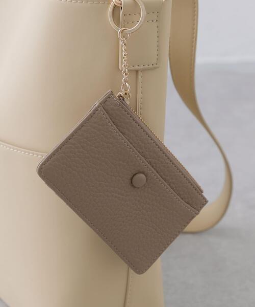 SENSE OF PLACE by URBAN RESEARCH（センスオブプレイスバイアーバンリサーチ）の「ウォレットツキカードケース（その他・レディース・ブラック/キャメル/アイボリー・ONE）」の3枚目の写真