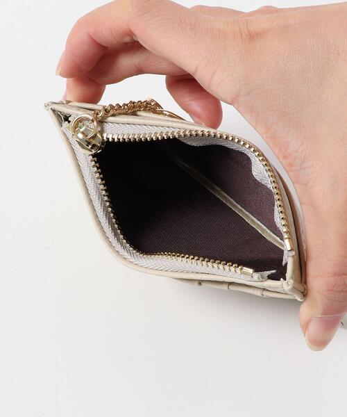 SENSE OF PLACE by URBAN RESEARCH（センスオブプレイスバイアーバンリサーチ）の「ウォレットツキカードケース（その他・レディース・ブラック/キャメル/アイボリー・ONE）」の4枚目の写真