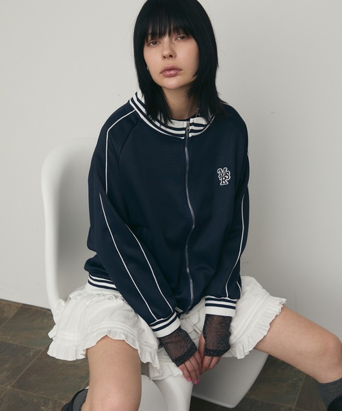 uyu.（ウユ）の「ボリュームフリルミニスカート（スカート・レディース・アイボリー/ブラック・FREE）」の3枚目の写真