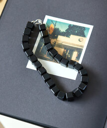 Whim Gazette | 【Hoaw.】Black agate stoneネックレス(ネックレス)