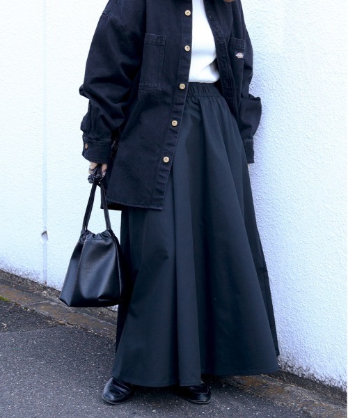セール】【Dickies】サーキュラーイージースカート（デニム