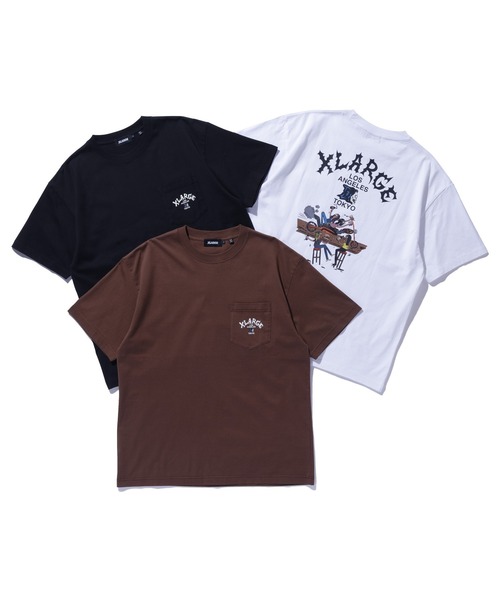 HANG OUT S/S POCKET TEE（Tシャツ/カットソー）｜XLARGE