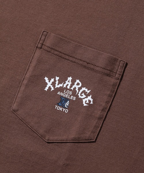早い者勝ち XLARGE HANG OUT S/S POCKET TEE インパクト大◎ HANG OUT S/S POCKET TEE（Tシャツ/カットソー）｜XLARGE