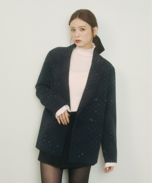 olu. ラインストーンジャケット ラインストーンジャケット（テーラードジャケット）｜Olu