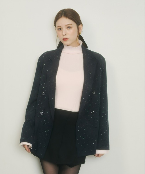 Olu. チャコールグレー テーラードジャケット F Olu. ジャケット