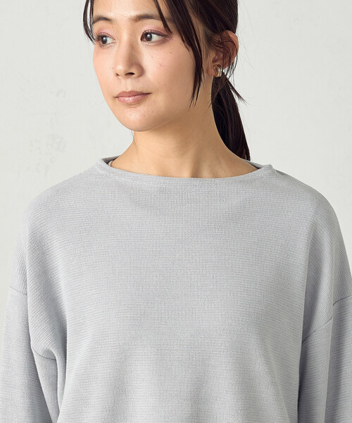 COMME CA ISM(コムサイズム)の「【セットアイテム】ボトルネックカットソー+タンクトップ(Tシャツ/カットソー・レディース・グレー/アイボリー・MEDIUM/LARGE)」の11枚目の写真