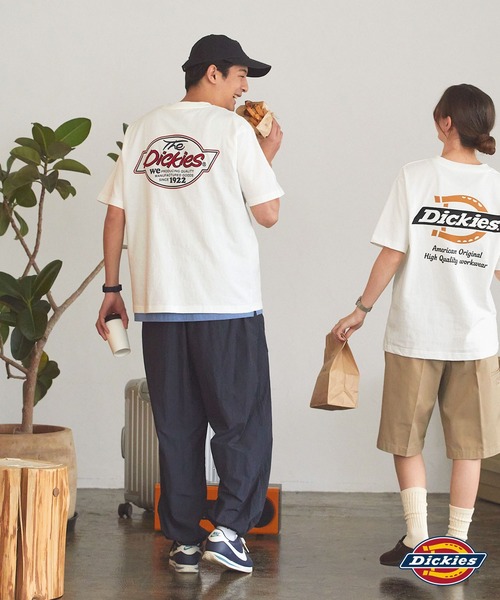 【Dickies】バックロゴ 半袖 Tシャツ ブラック / 送料無料 Dickies（ディッキーズ） バックロゴTシャツ（Tシャツ） | OFF