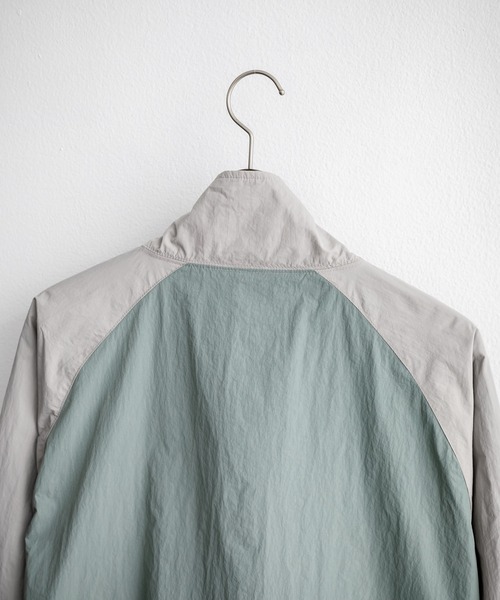 KRIFF MAYER（クリフメイヤー）の「KRIFF MAYER クリフメイヤー ひっくりライトスタンドジャケット リバーシブルナイロンブルゾン 2434401（ナイロンジャケット・メンズ・パープル/カーキ/セージグリーン/グレー・M/L/XL）」の8枚目の写真