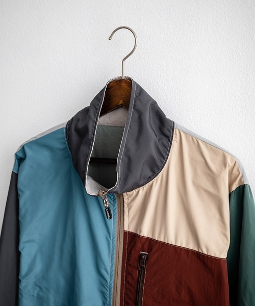 KRIFF MAYER（クリフメイヤー）の「KRIFF MAYER クリフメイヤー ひっくりライトスタンドジャケット リバーシブルナイロンブルゾン 2434401（ナイロンジャケット・メンズ・パープル/カーキ/セージグリーン/グレー・M/L/XL）」の11枚目の写真