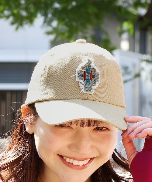 モチーフアップリケキャップ（キャップ）｜チチカカ（チチカカ