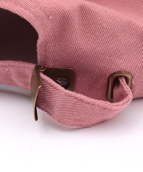 チチカカ（チチカカ）の「モチーフアップリケキャップ（キャップ・レディース・チャコールグレー/ピンク/ベージュ・FREE）」の12枚目の写真