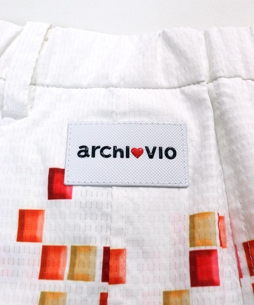 archivio(アルチビオ)の「<LADIES>モザイク柄通気撥水スカート(スカート・レディース・ホワイト×レッド/ホワイト×ブルー・S/M/L)」の9枚目の写真