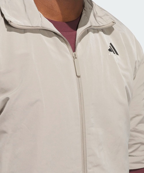 adidas(アディダス)の「アディダス バスケットボール フルジップ シューティング シャツ(ジェンダーニュートラル) / アディダス adidas(その他トップス・メンズ・ベージュ・XX-LARGE/3XL/LARGE/MEDIUM/SMALL/X-LARGE/X-SMALL)」の5枚目の写真