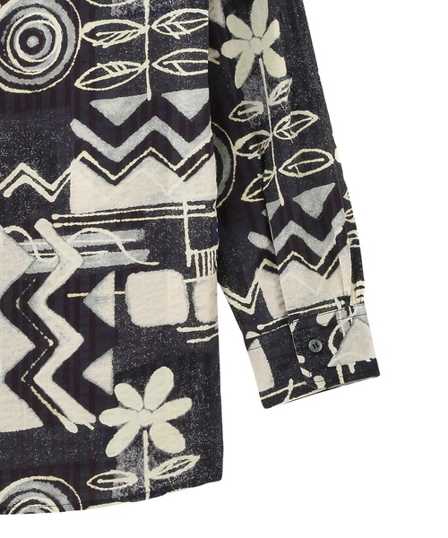 ブラウス シャツ (CREOLME)PRINT SHIRT レディース セール】(CREOLME)PRINT SHIRT（シャツ/ブラウス）｜ROSE BUD