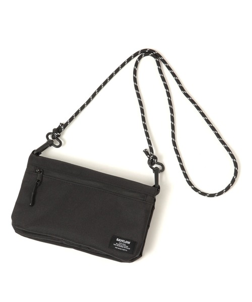 BAYFLOW（ベイフロー）の「[旅行にぴったり♪]トラベルマルチショルダーバッグ（ショルダーバッグ・メンズ・グレー/その他1/ブラック・FREE）」の2枚目の写真