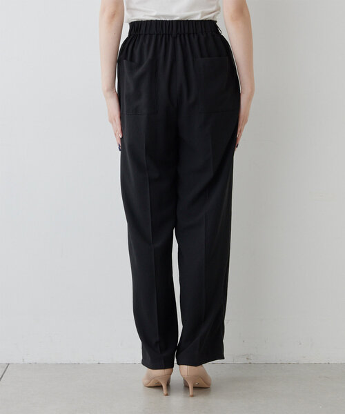 GALLARDAGALANTE(ガリャルダガランテ)の「【リニューアル!】ジャージーワイドタックパンツ(その他パンツ・レディース・イエロー/ライトグレー/ブラック・0/1/2)」の19枚目の写真