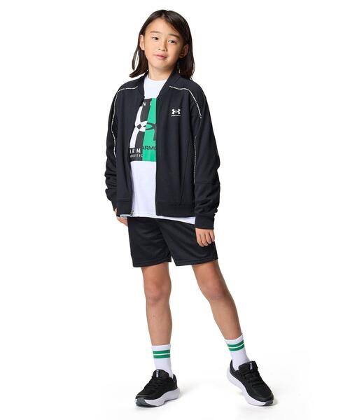 UNDER ARMOUR(アンダーアーマー)の「UAトラック ノベルティ ジャケット(トレーニング/キッズ)(その他アウター・キッズ・ブラック・140cm/130cm/150cm/160cm)」の3枚目の写真
