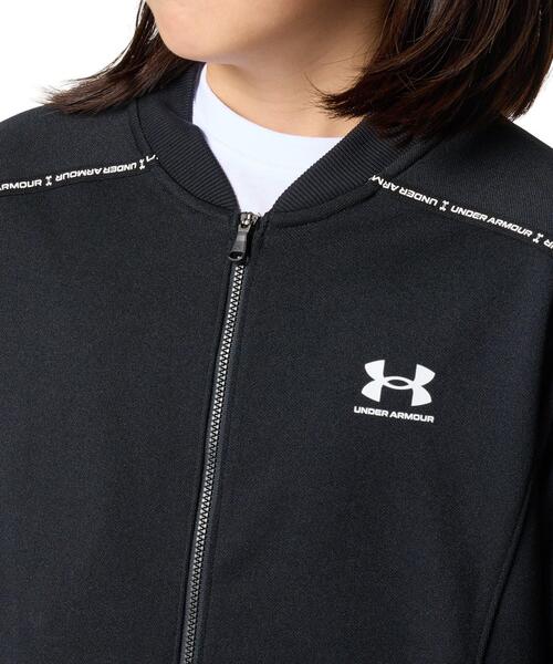 UNDER ARMOUR(アンダーアーマー)の「UAトラック ノベルティ ジャケット(トレーニング/キッズ)(その他アウター・キッズ・ブラック・140cm/130cm/150cm/160cm)」の4枚目の写真