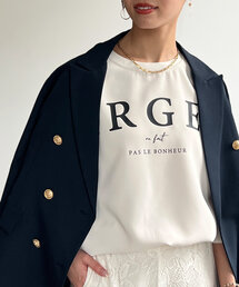 Chez toi | 袖口リブBIGロゴブラウス(シャツ/ブラウス)