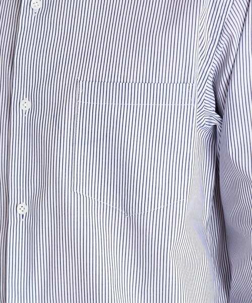 THE SHOP TK (ザ ショップ ティーケー )の「ドレスストライプシャツ【洗濯機OK】(ビジネスシャツ・メンズ・ブルー系その他4/ホワイト系5・04/01/02/03)」の18枚目の写真