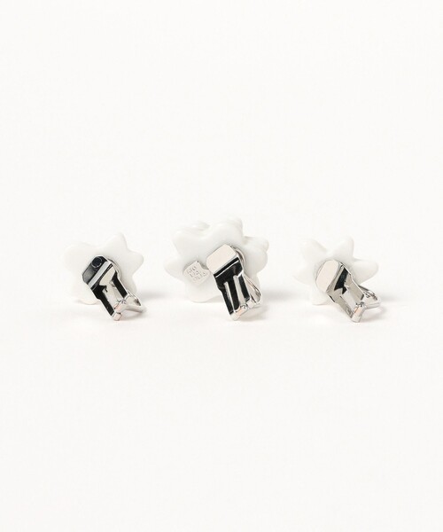 BEAMS BOY（ビームスボーイ）の「ATOLASOLAS / ear cuffs 3p（イヤーカフ・レディース・ホワイト/ブラック・ONE SIZE）」の3枚目の写真
