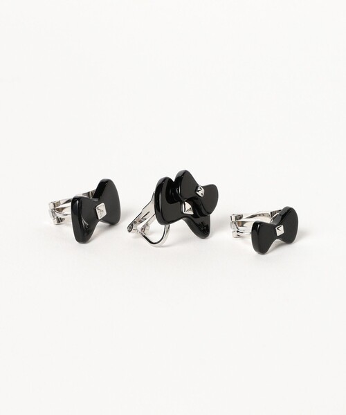 BEAMS BOY（ビームスボーイ）の「ATOLASOLAS / ear cuffs 3p（イヤーカフ・レディース・ホワイト/ブラック・ONE SIZE）」の7枚目の写真