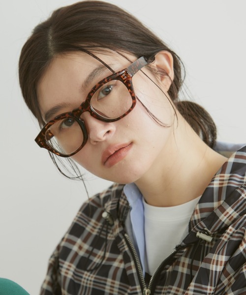 MERLOT（メルロー）の「ウェリントンメガネ/UVカット（メガネ・レディース・ブラウン/ブラック・FREE）」の3枚目の写真