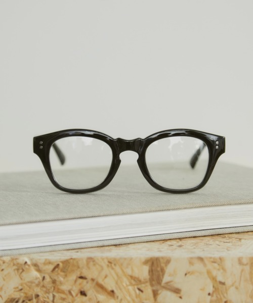 MERLOT（メルロー）の「ウェリントンメガネ/UVカット（メガネ・レディース・ブラウン/ブラック・FREE）」の7枚目の写真