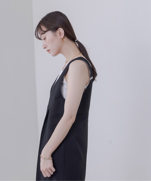 【美品】エイミーロウ バックロゴテープオールインワン ブラック 黒 ラディエイト RADIATE Eimee Law バックロゴテープ