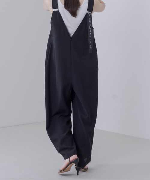 【美品】エイミーロウ バックロゴテープオールインワン ブラック 黒 ラディエイト RADIATE Eimee Law バックロゴテープ