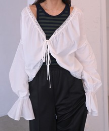 AKTE  ビッグカフスシャツ AKTE（アクテ）の「ストライプビッグカフスシャツ（シャツ