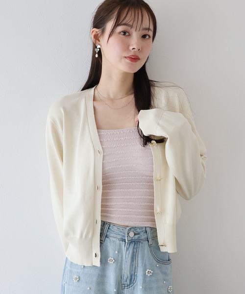 BLUEEAST(ブルーイースト)の「カップ付きシャーリングキャミソール(キャミソール・レディース・ピンク/ブラック/オフホワイト/ブルー・MEDIUM)」の14枚目の写真