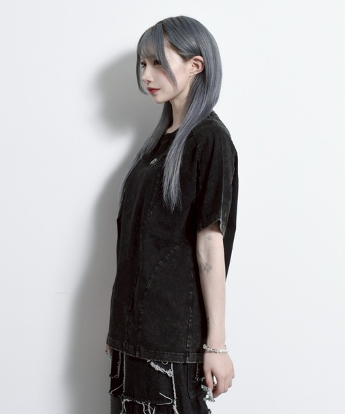 tシャツ 「REFLEM/レフレム」オーバルロゴTシャツ/ハーフスリーブカットソー レディース メンズ REFLEM/レフレム』オーバルロゴTシャツ/ハーフスリーブ