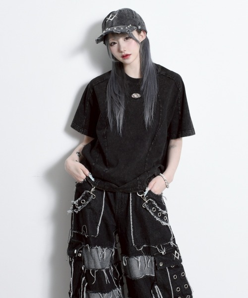 REFLEM[レフレム] オーバルロゴTシャツ/ハーフスリーブカットソー REFLEM（レフレム） tシャツ 「REFLEM/レフレム」オーバルロゴTシャツ