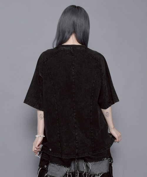 『REFLEM/レフレム』オーバーステッチTシャツ/ハーフスリーブカットソー REFLEM（レフレム）の「『REFLEM/レフレム』オーバーステッチT