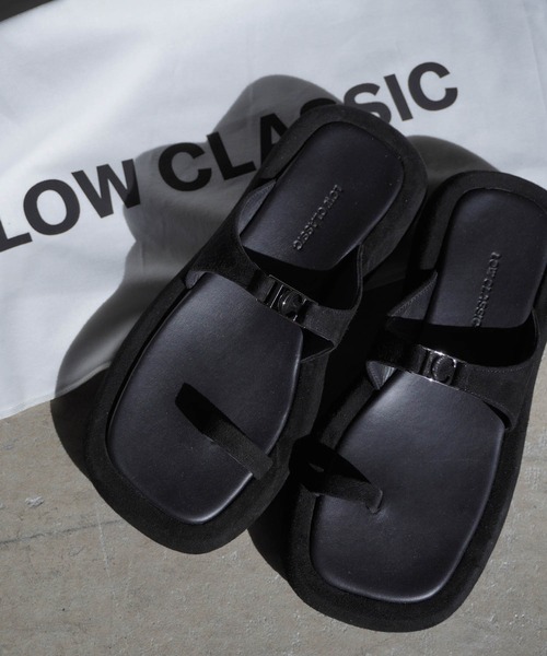 セール】LOGO TOE LOOP FLIP FLOP（サンダル）｜LOW CLASSIC
