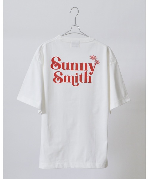 Sunny Smith(サニースミス)の「【SUNNY SMITH】11.6ウルトラヘビーオンス Heavy Smith刺繍ロゴTシャツ(CP)(Tシャツ/カットソー・メンズ・ブラック/チャコール/オフホワイト・L/M)」の16枚目の写真