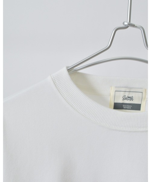 Sunny Smith(サニースミス)の「【SUNNY SMITH】11.6ウルトラヘビーオンス Heavy Smith刺繍ロゴTシャツ(CP)(Tシャツ/カットソー・メンズ・ブラック/チャコール/オフホワイト・L/M)」の17枚目の写真