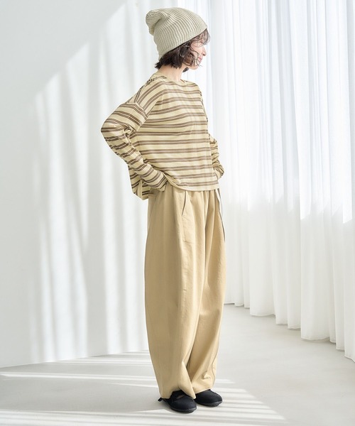 でんでんさん専用 studio CLIP パンツ 「days」ラグビーボールパンツ「プチ・プラス