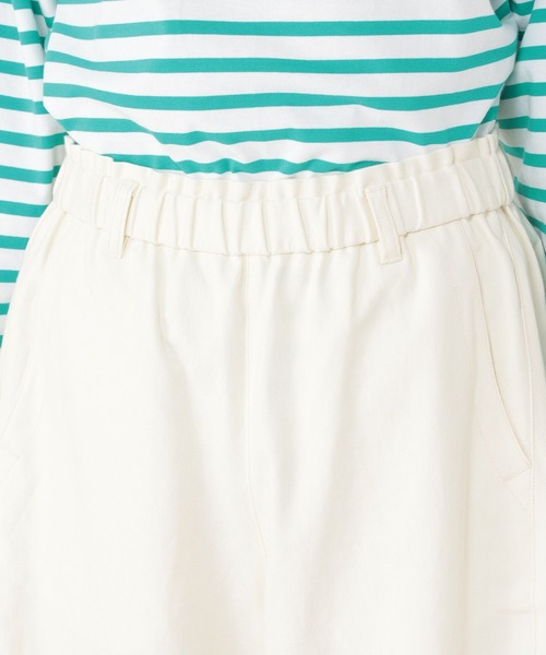 studio CLIP（スタディオクリップ）の「《days》ラグビーボールパンツ[プチ・プラスサイズあり]（その他パンツ・レディース・オフホワイト/ベージュ/その他1・PF/ﾌﾘｰ(L)/MEDIUM/LARGE）」の14枚目の写真